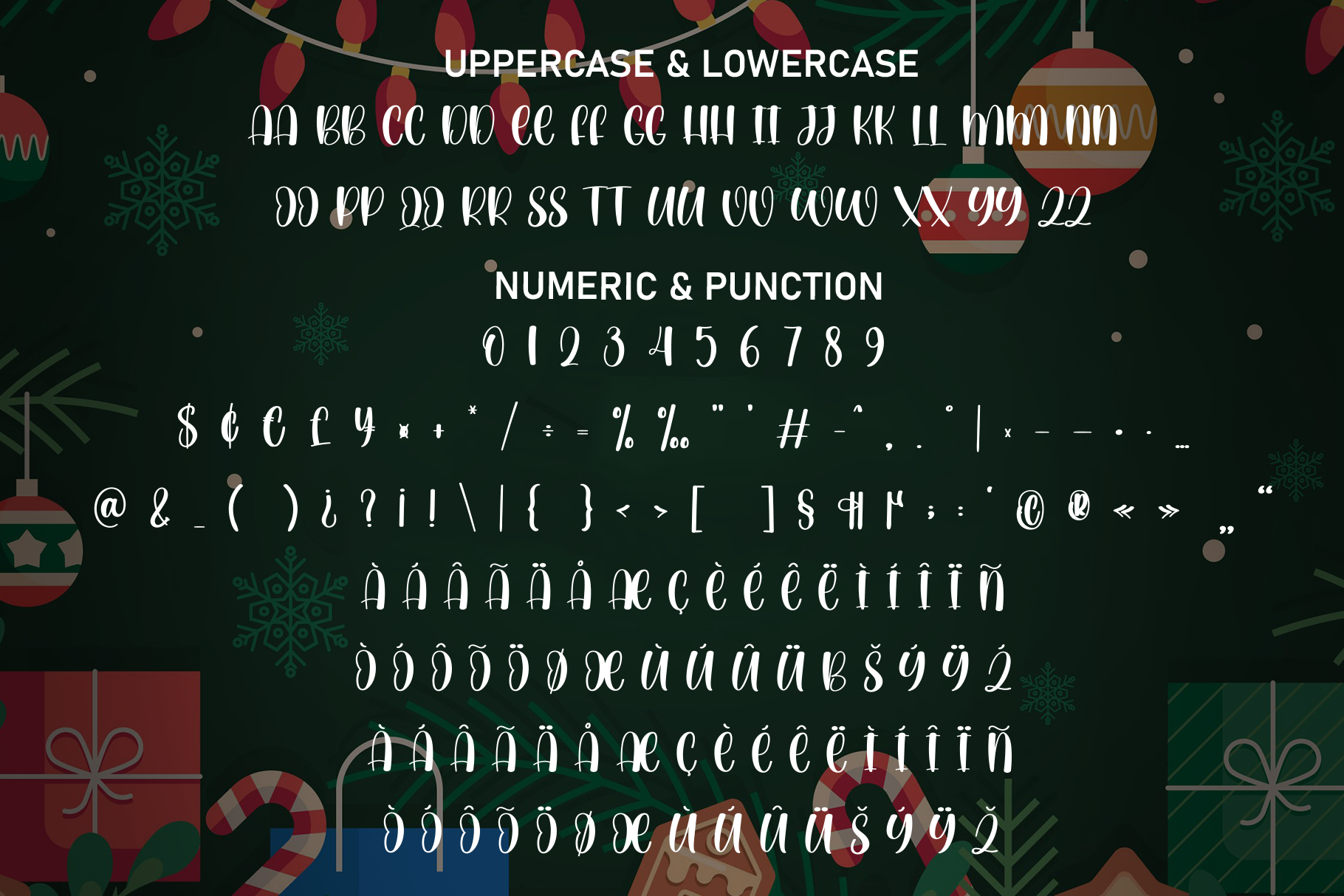 Christmas Handmade Font - photo 7