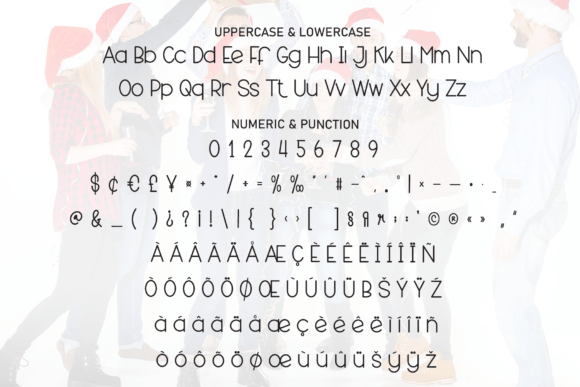 Dancing Christmas Font - Preview 6