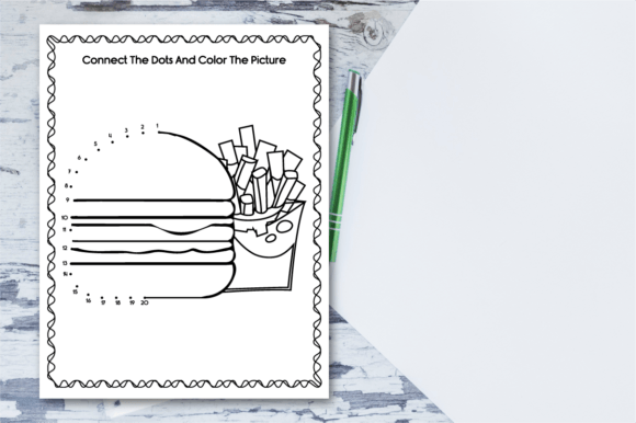 Dot to Dot Worksheets for Kids 1-20