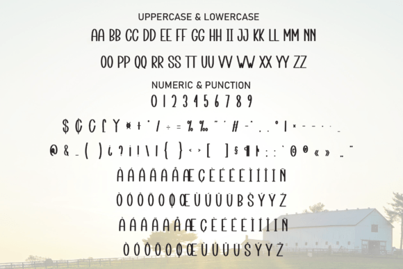 Farmhouse Font - Preview 6