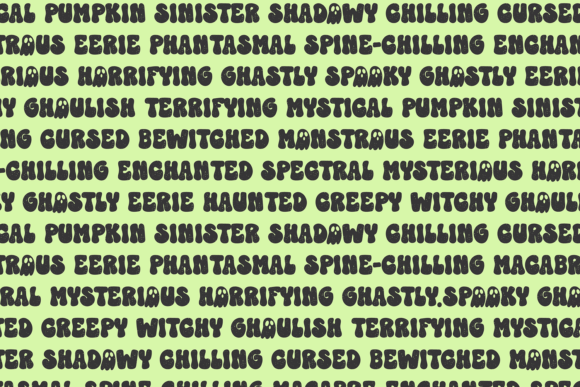 Ghost Magic Font - Preview 1
