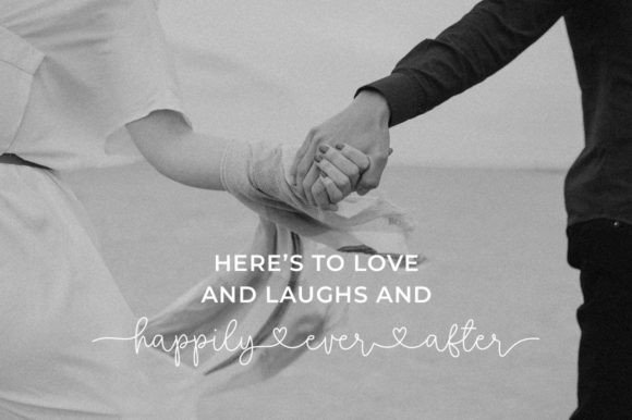 Love Self Font PNG with transparent background - Preview 6