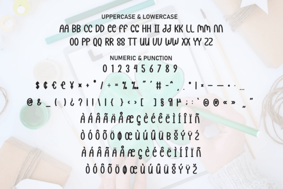 Lucky Vibes Font PNG with transparent background - Preview 6