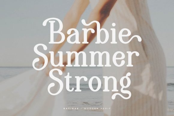 Rafikae Font PNG with transparent background - Preview 1