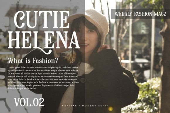 Rafikae Font PNG with transparent background - Preview 6