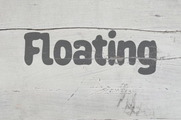 Floating Font - Preview 3
