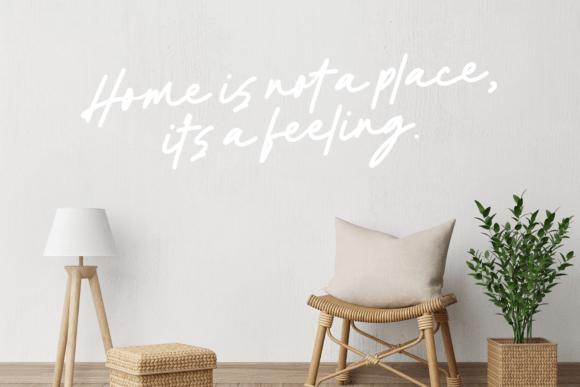 Misky Bloom Font PNG with transparent background - Preview 2