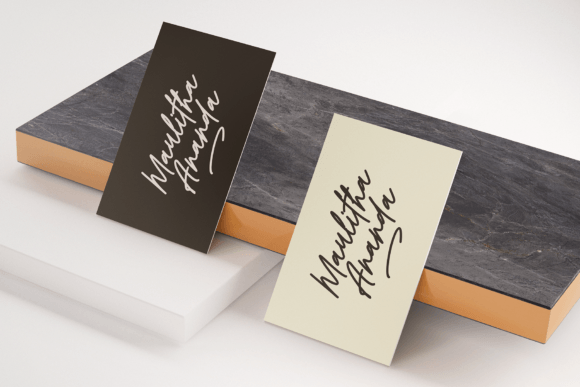 Silent Moment Font PNG with transparent background - Preview 1