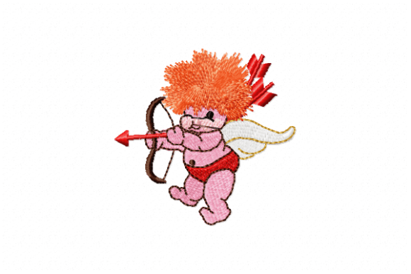 Angel Embroidery Design