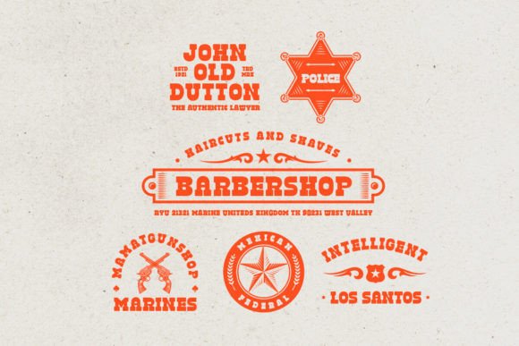 Banditor Font - Preview 5