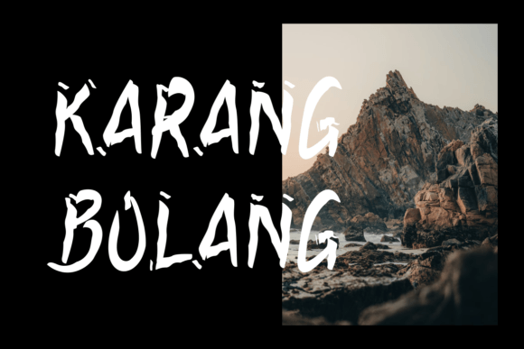Bathu Rhontok Font - Preview 1