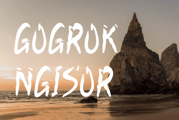 Bathu Rhontok Font - Preview 2