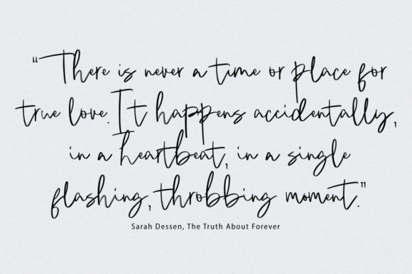 Brilliant White Font - Preview 1