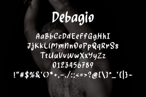 Debagio Font - Preview 1