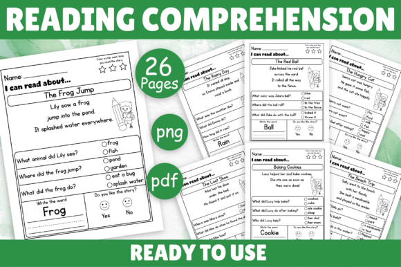 Engaging Reading Comprehension Worksheet