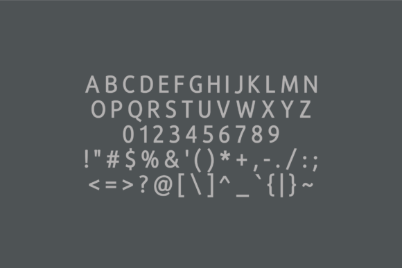 Eosyne Font - Preview 1