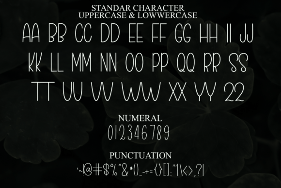 Establessed Font - Preview 2