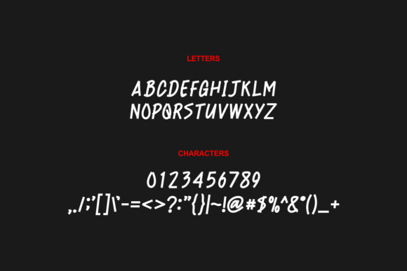 Exedays Font - Preview 3