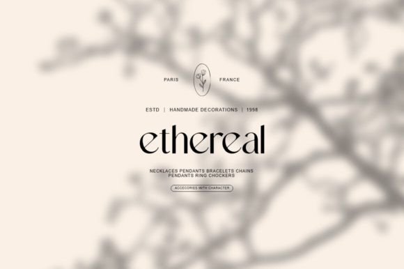 Florie Font PNG with transparent background - Preview 3
