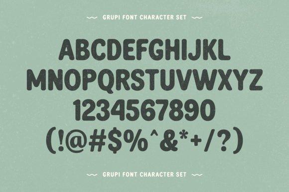 Grupi Sans Font PNG with transparent background - Preview 1