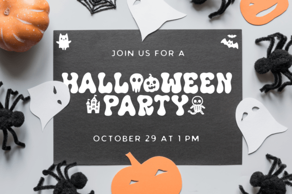 Halloween Dancing Font - Preview 2
