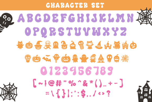 Halloween Dancing Font - Preview 5