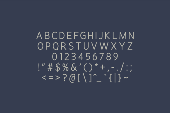Hyperione Font PNG with transparent background - Preview 1
