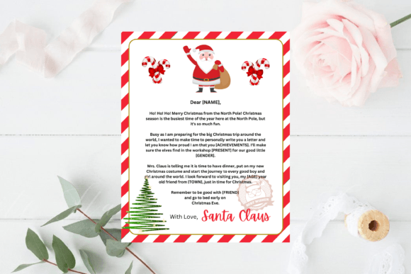 Letter from Santa, Christmas Santa