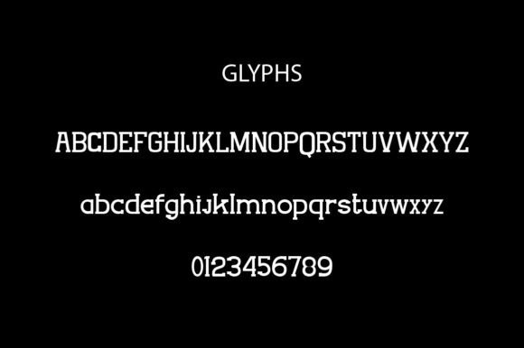 Losser Font PNG with transparent background - Preview 2