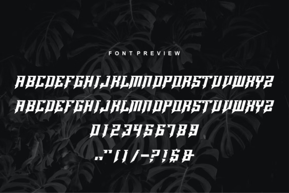 Rogesor Font PNG with transparent background - Preview 3