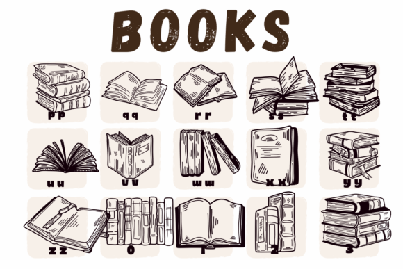 Books Font - Preview 2