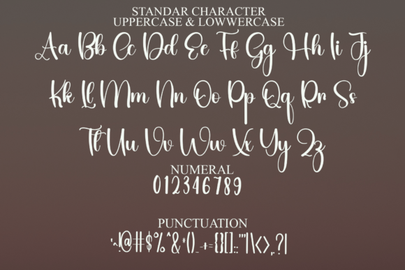 Bridesmaid Font - Preview 2