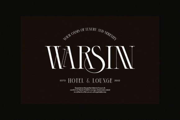 Brown Font - Preview 1