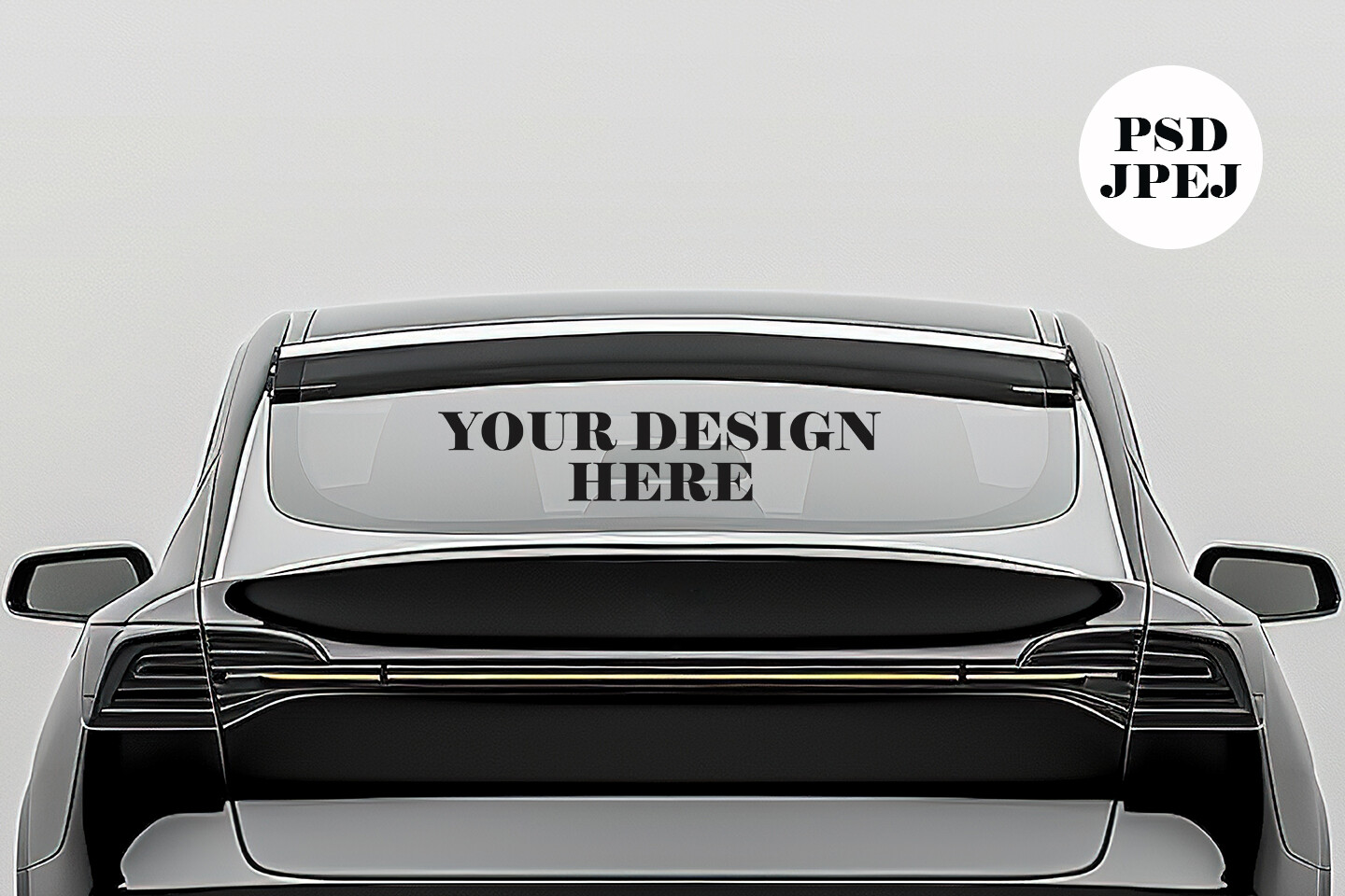 Car Window Mockup Graphic by PKDesign · Creative Fabrica