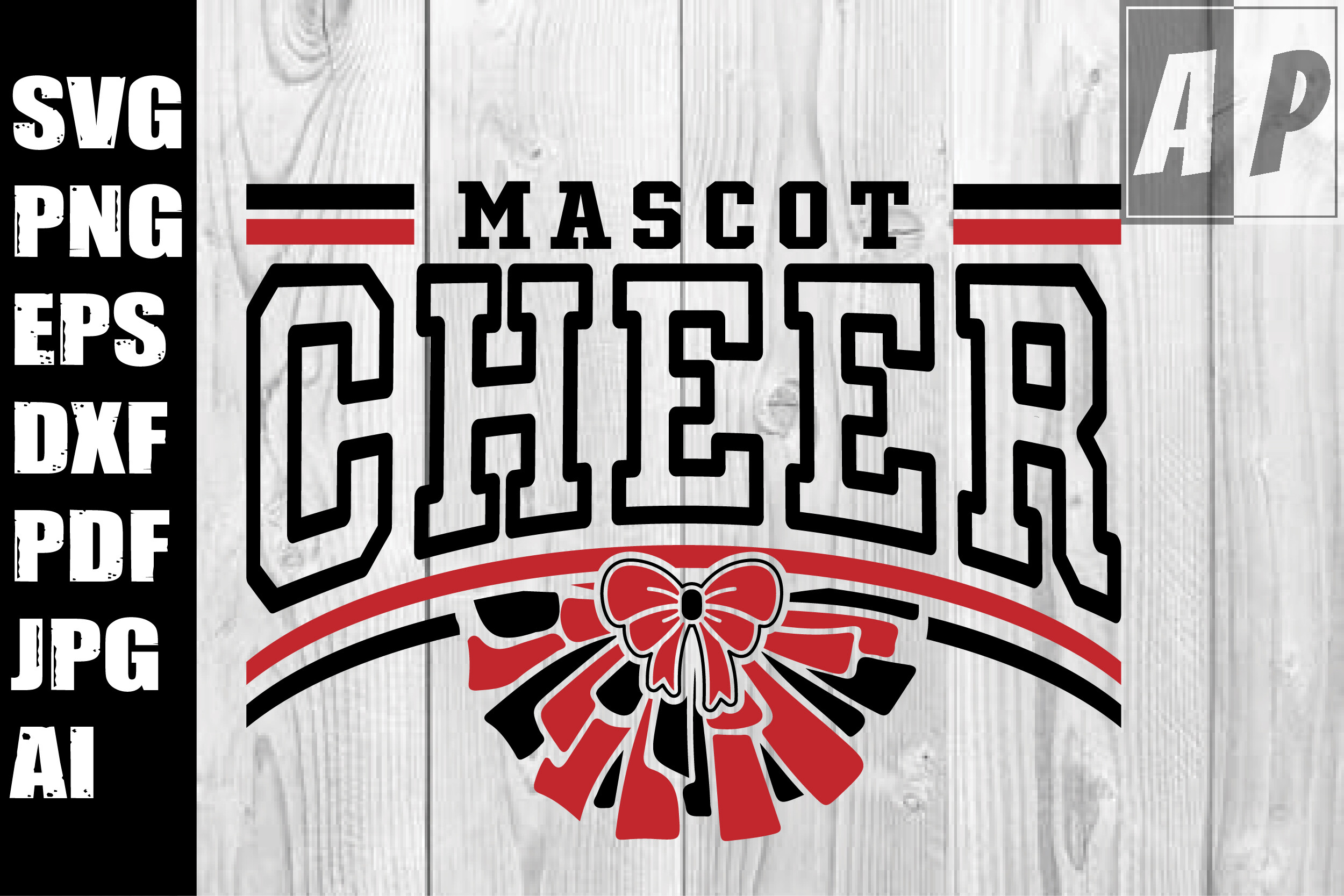 Cheer Svg, Png Dxf Eps, Cheerleader