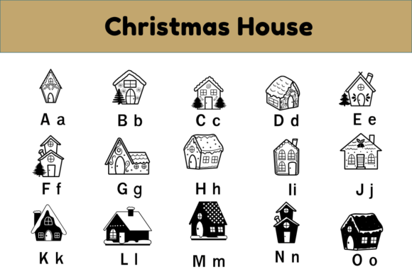 Christmas House Font - Preview 1