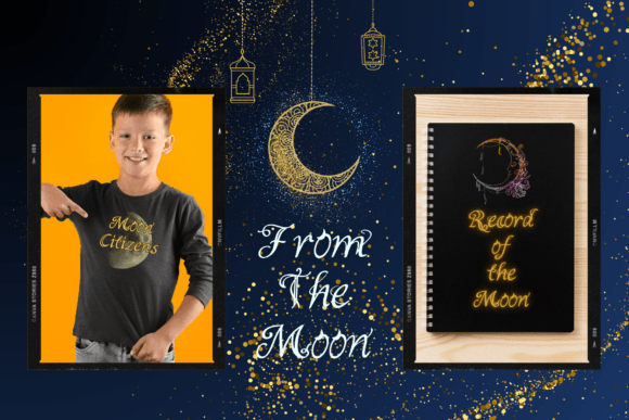 Crescent Moon Font - Preview 4