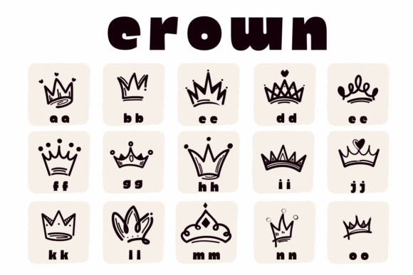 Crown Font - Preview 1