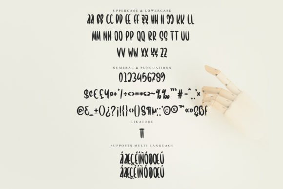 Dauting Font - Preview 5