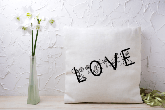 Floral Font - Preview 1