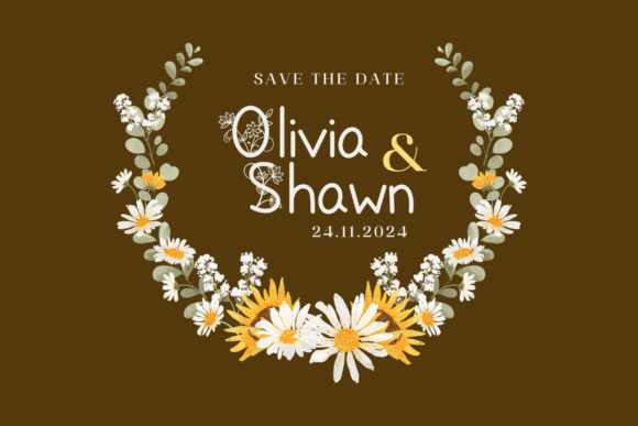 Floral Font - Preview 2
