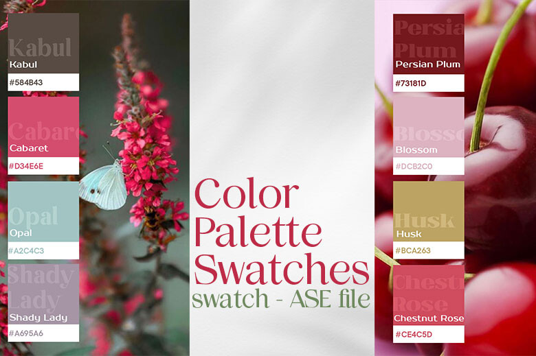 Free Fresh Colors Swatches Graphic by Ruba Alash · Creative Fabrica