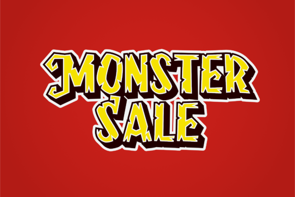 Frightening Font PNG with transparent background - Preview 2