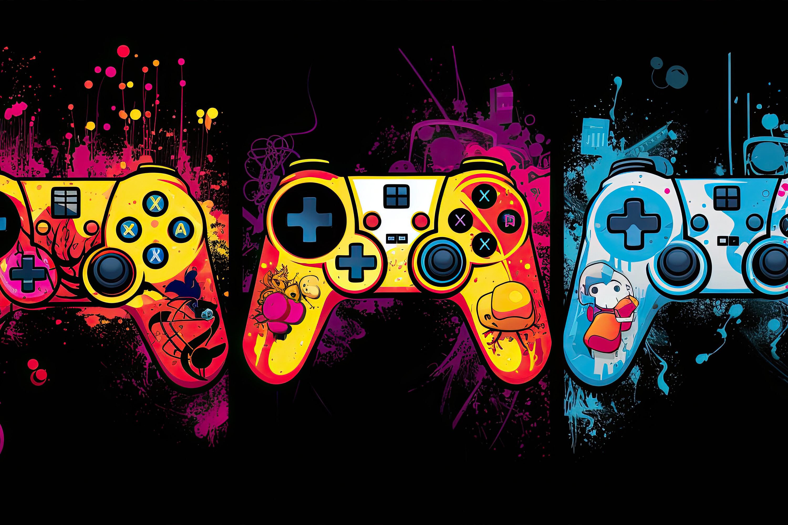 Custom Console Background Gaming Console Background Graphic by Creative World · Creative Fabrica