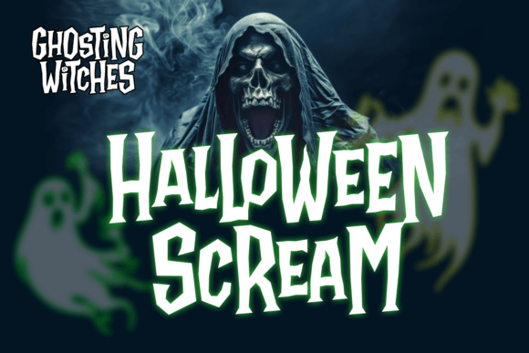 Ghosting Witches Font - Preview 2