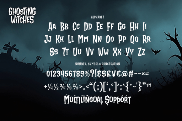 Ghosting Witches Font - Preview 3