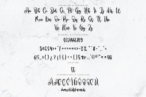 Grateful Christmas Font - Preview 5