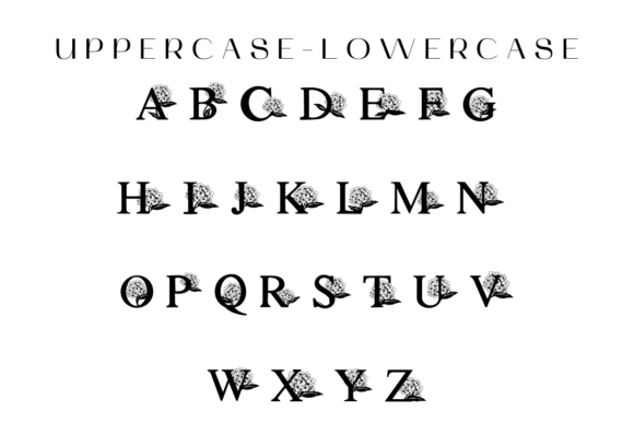 Hydrangea Font - Preview 1
