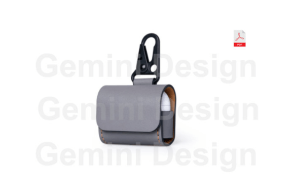 Leather Pattern Airpod Pro, PDF File DIY