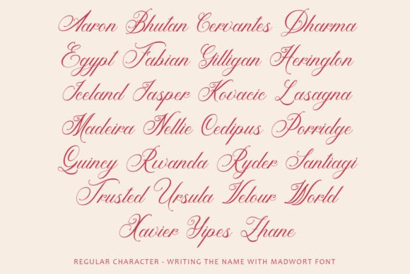 Madwort Font PNG with transparent background - Preview 2